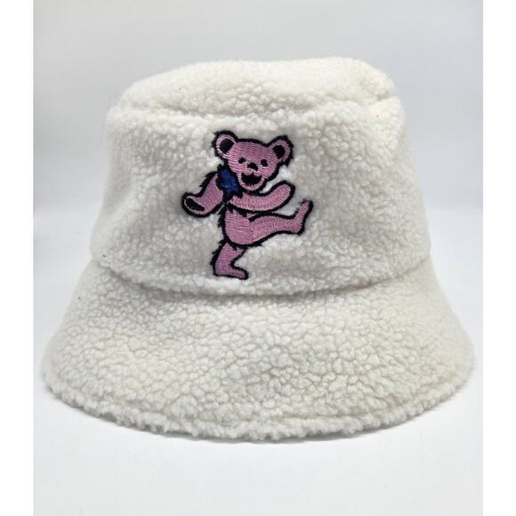 Peter Grimm Pink Bear Grateful Dead Bucket Hat - Picture 1 of 6